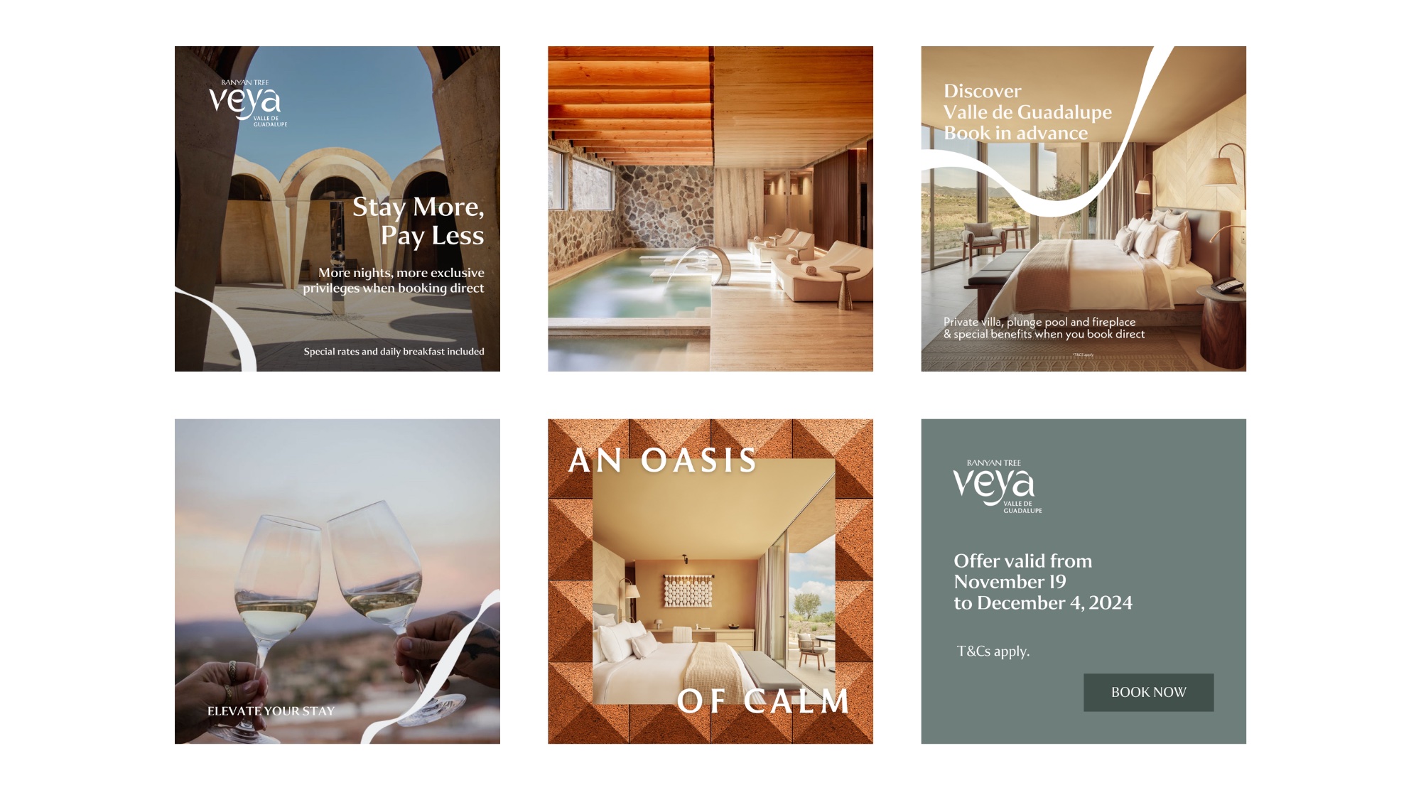 Campaña de ofertas de Banyan Tree Veya