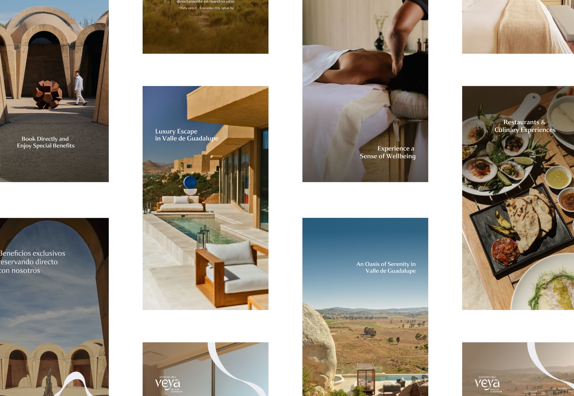 Piezas de campaña para Banyan Tree Veya