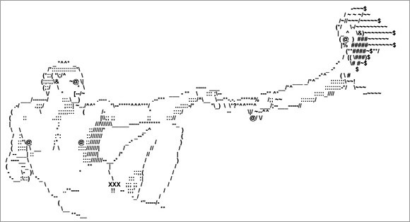 Star Wars programada a través de código ASCII ART - Luxury, Hospitality ...